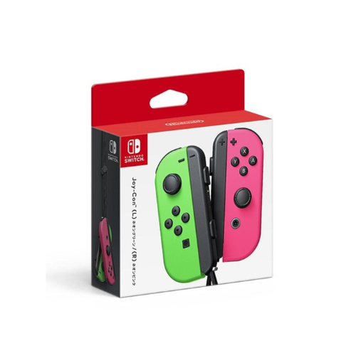 Nintendo Switch Joy-Con (L)/(R) ネオングリーン/ネオンピンク JAN:4902370537345