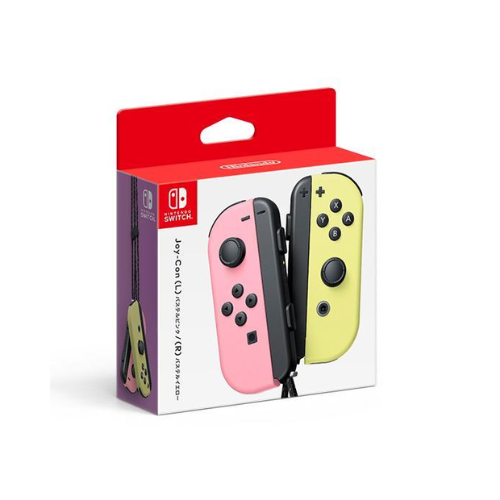 Nintendo Switch Joy-Con (L)/(R) パステルピンク/パステルイエロー JAN:4902370551112