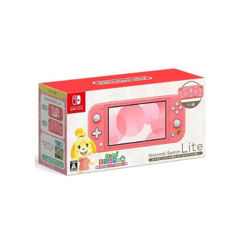 Nintendo Switch lite コーラル あつまれ どうぶつの森セット JAN:4902370551471